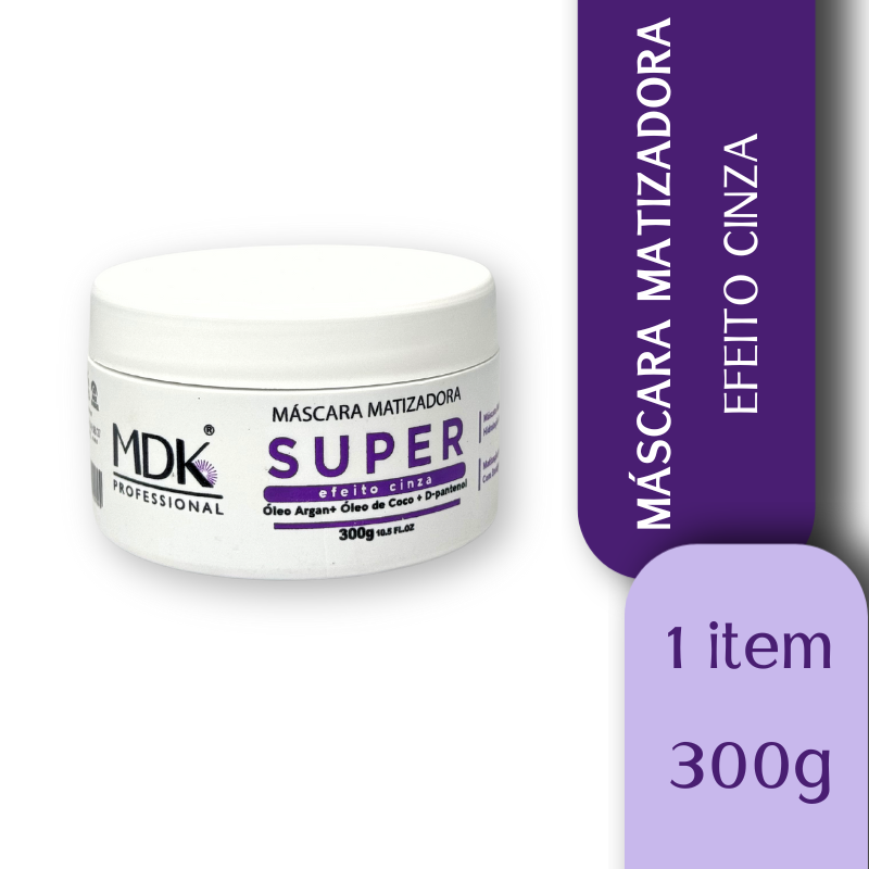 MASCARA MATIZADORA EFEITO CINZA MDK 300G